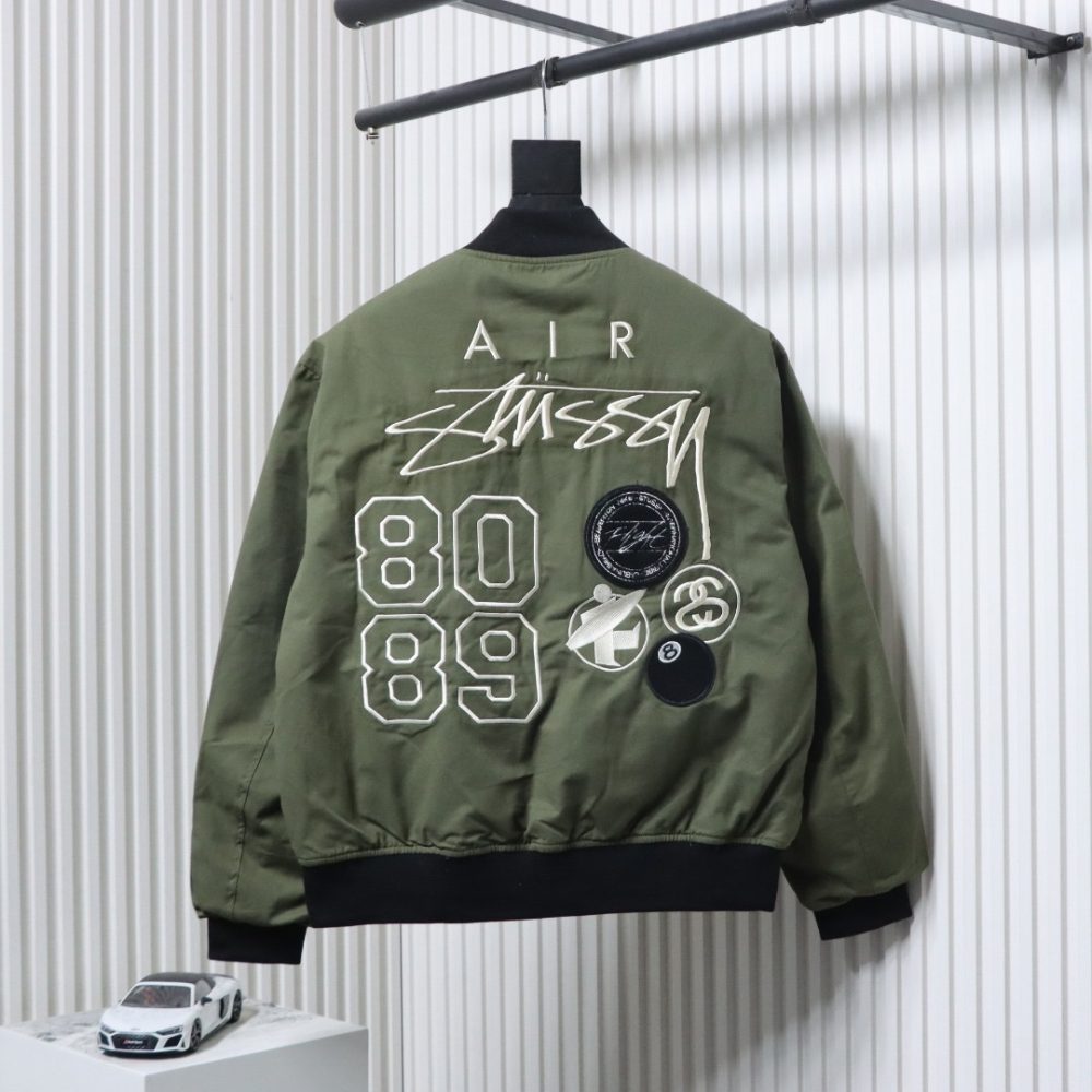 Nike x Stussy Wendejacke mit Logo-Stickerei XXL – Bild 11