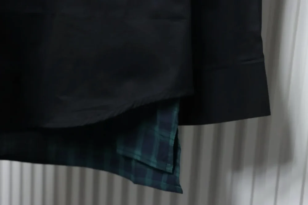 Plaid zippered two-piece jacket – Bild 7
