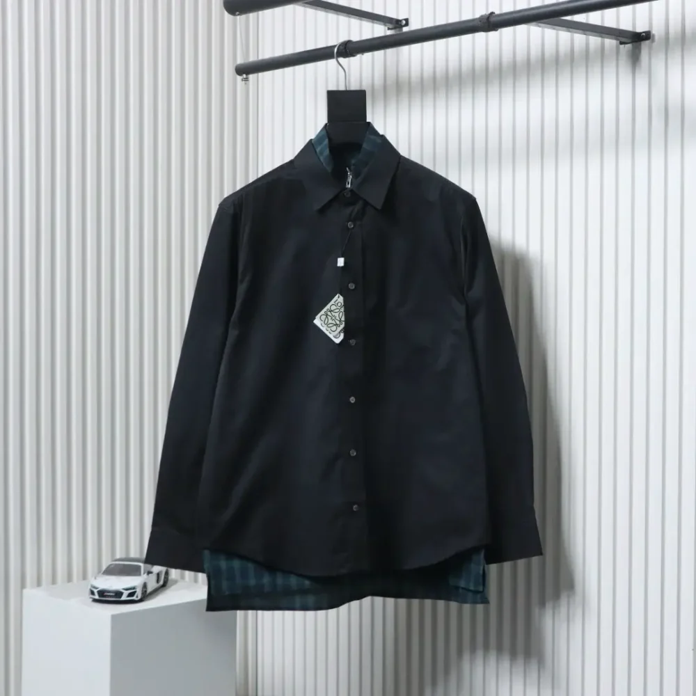 Plaid zippered two-piece jacket