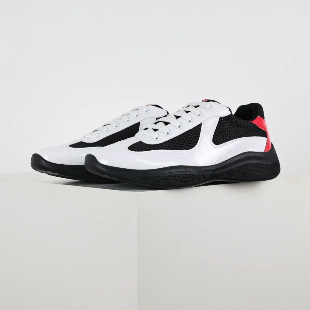 Pr0da America's Cup 'Weiß Rot' Schuhe – Bild 4