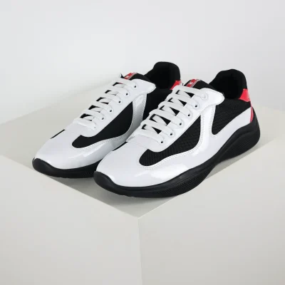 Pr0da America's Cup 'Weiß Rot' Schuhe