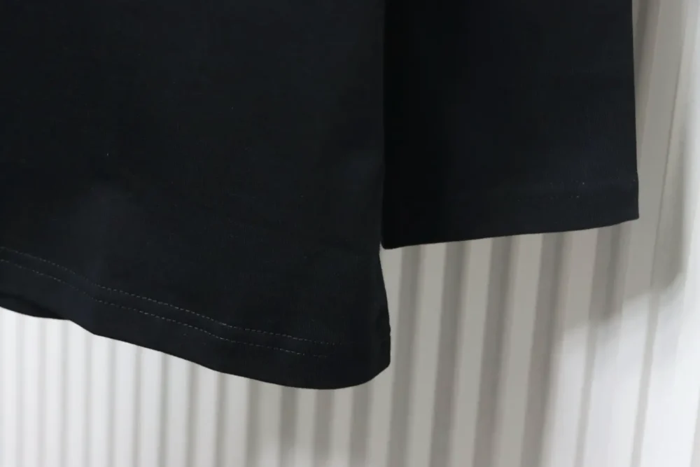 Prada Langarmshirt mit Reißverschluss auf der Brust und Dreieckslogo – Bild 6