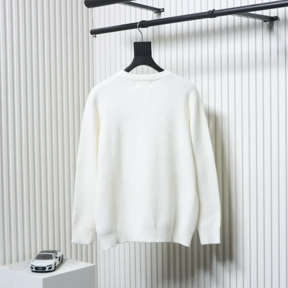 Pullover mit Rundhalsausschnitt und Logo von Margiela – Bild 13