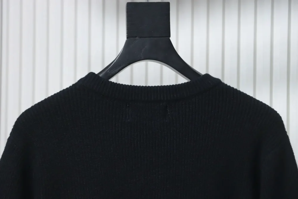 Pullover mit Rundhalsausschnitt und Logo von Margiela – Bild 4