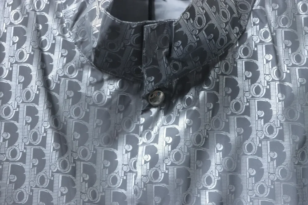 Reflektorjacke mit Stehkragen und Allover-Print – Bild 5