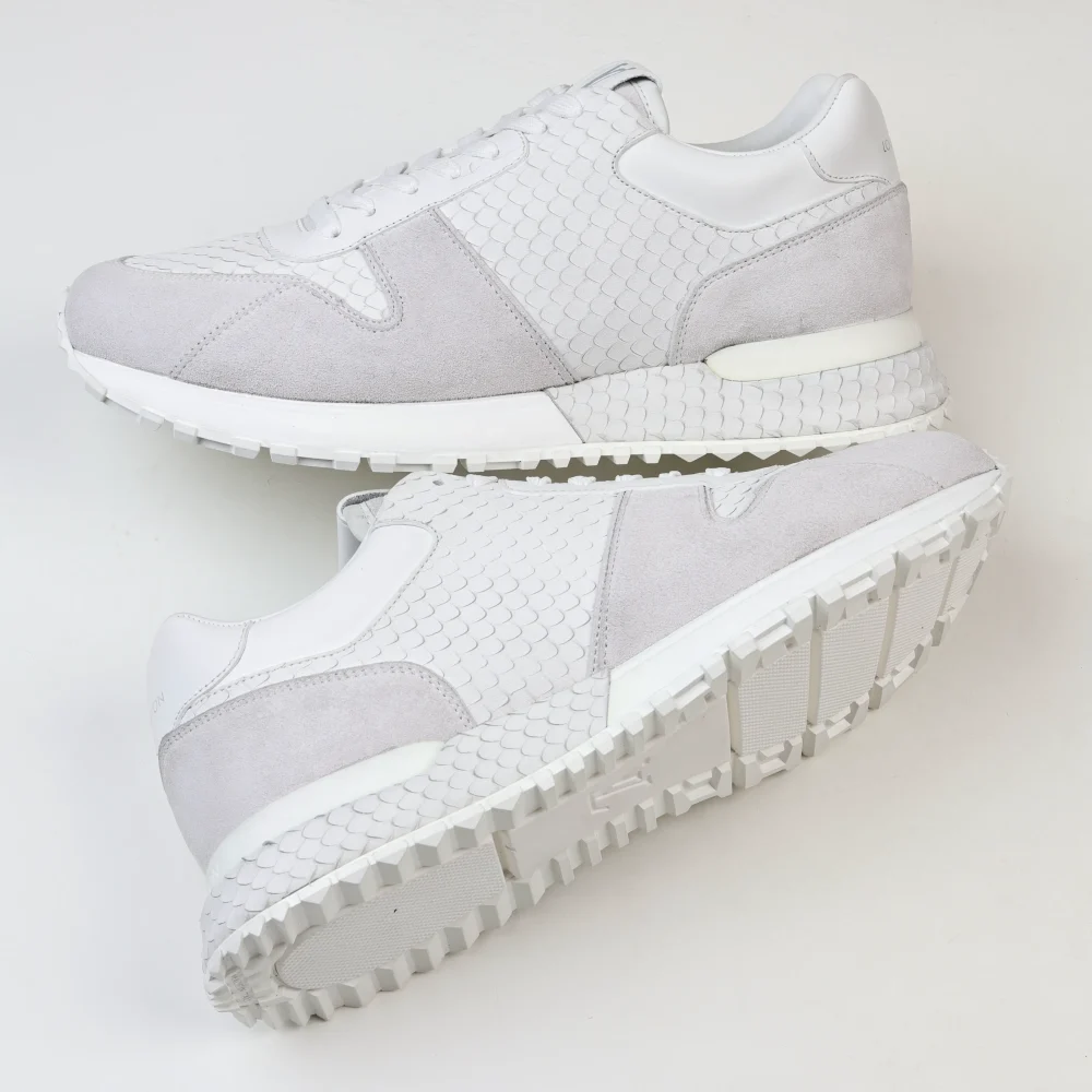 Run Away Runde Zehenpartie Schnürschuh Casual Low-Top Grau – Bild 8