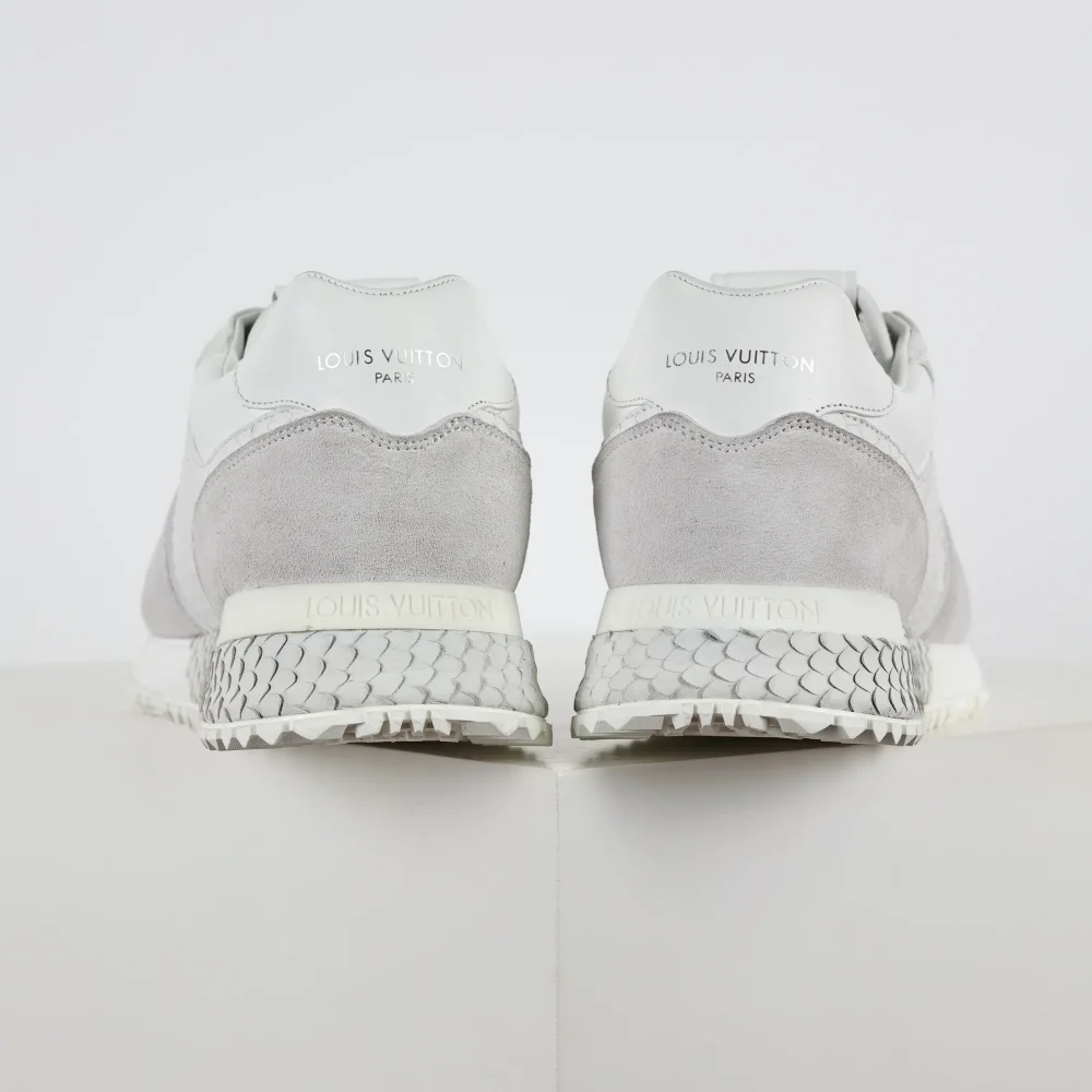 Run Away Runde Zehenpartie Schnürschuh Casual Low-Top Grau – Bild 6