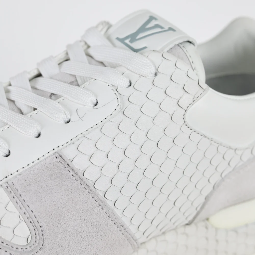 Run Away Runde Zehenpartie Schnürschuh Casual Low-Top Grau – Bild 11