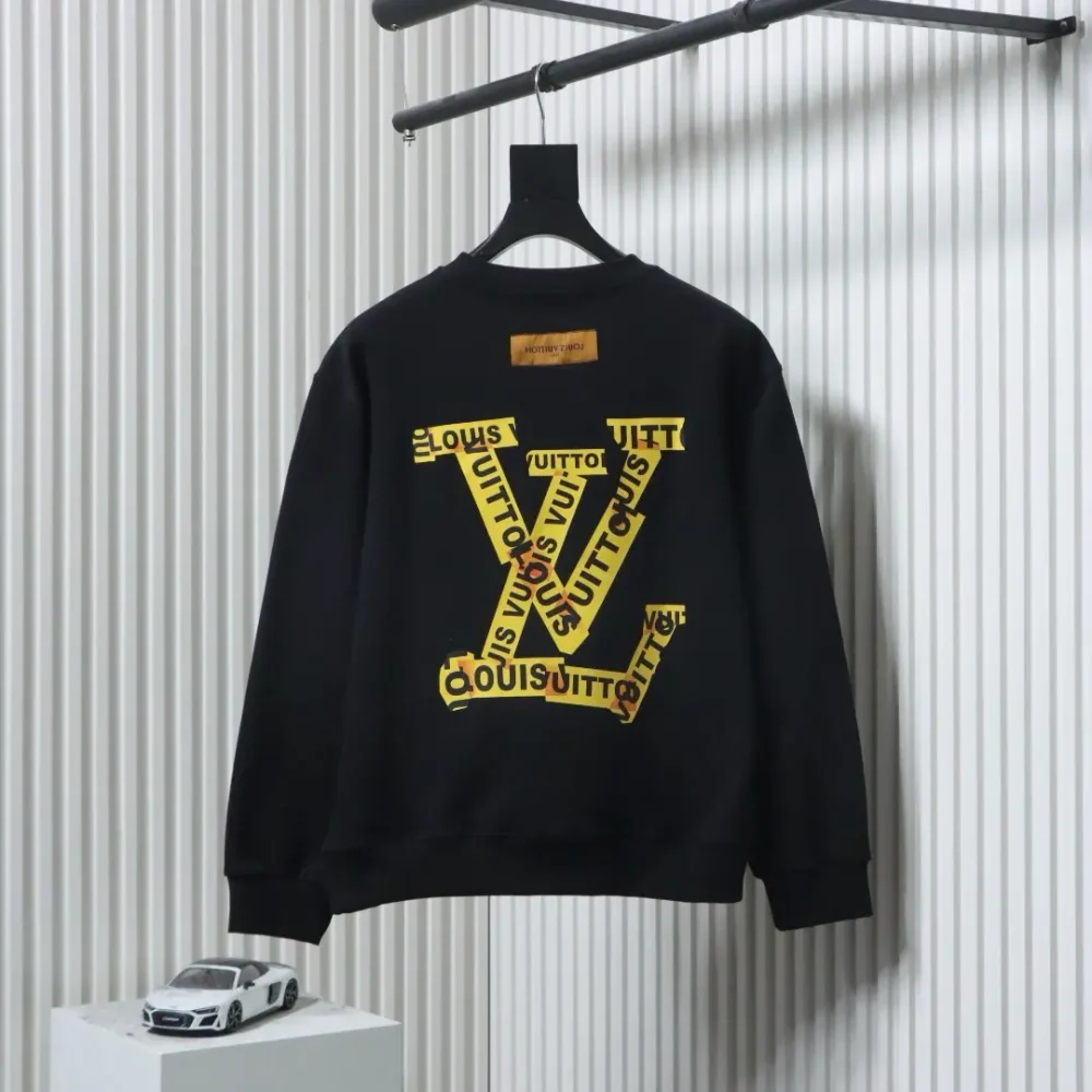 Sweatshirt mit Rundhalsausschnitt und Bandprint – Bild 13