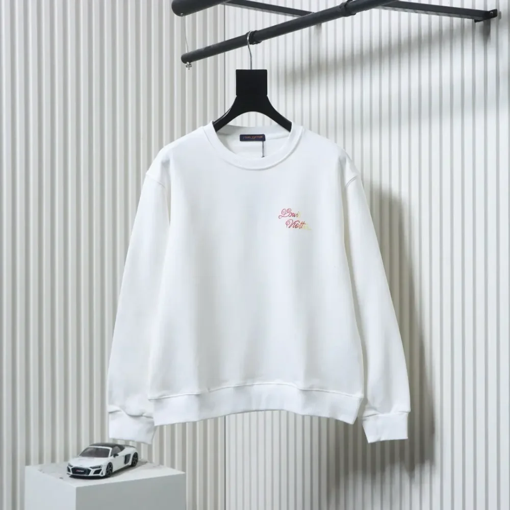 Sweatshirt mit Rundhalsausschnitt und Colorblock-Schriftzug – Bild 13