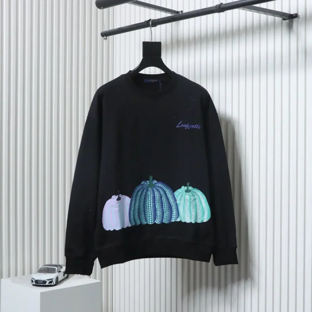Sweatshirt mit Rundhalsausschnitt und Kürbis-Print – Bild 12