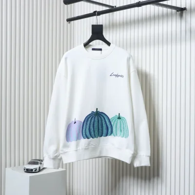 Sweatshirt mit Rundhalsausschnitt und Kürbis-Print
