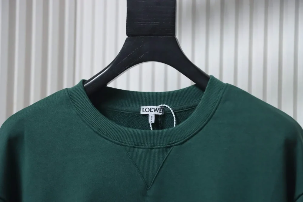 Sweatshirt mit Rundhalsausschnitt und Logostickerei – Bild 3