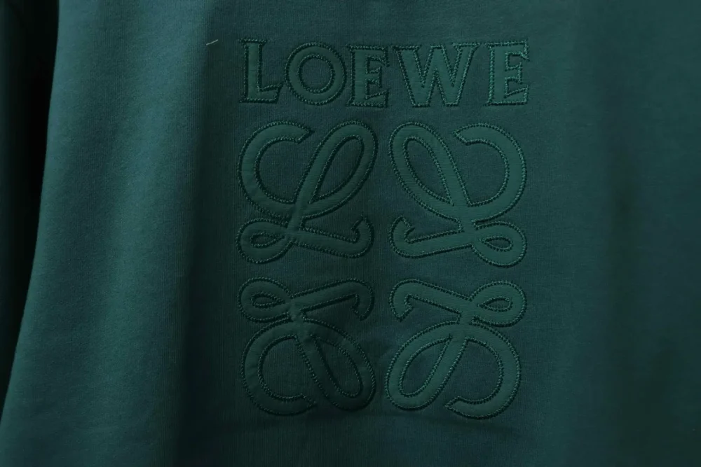Sweatshirt mit Rundhalsausschnitt und Logostickerei – Bild 9