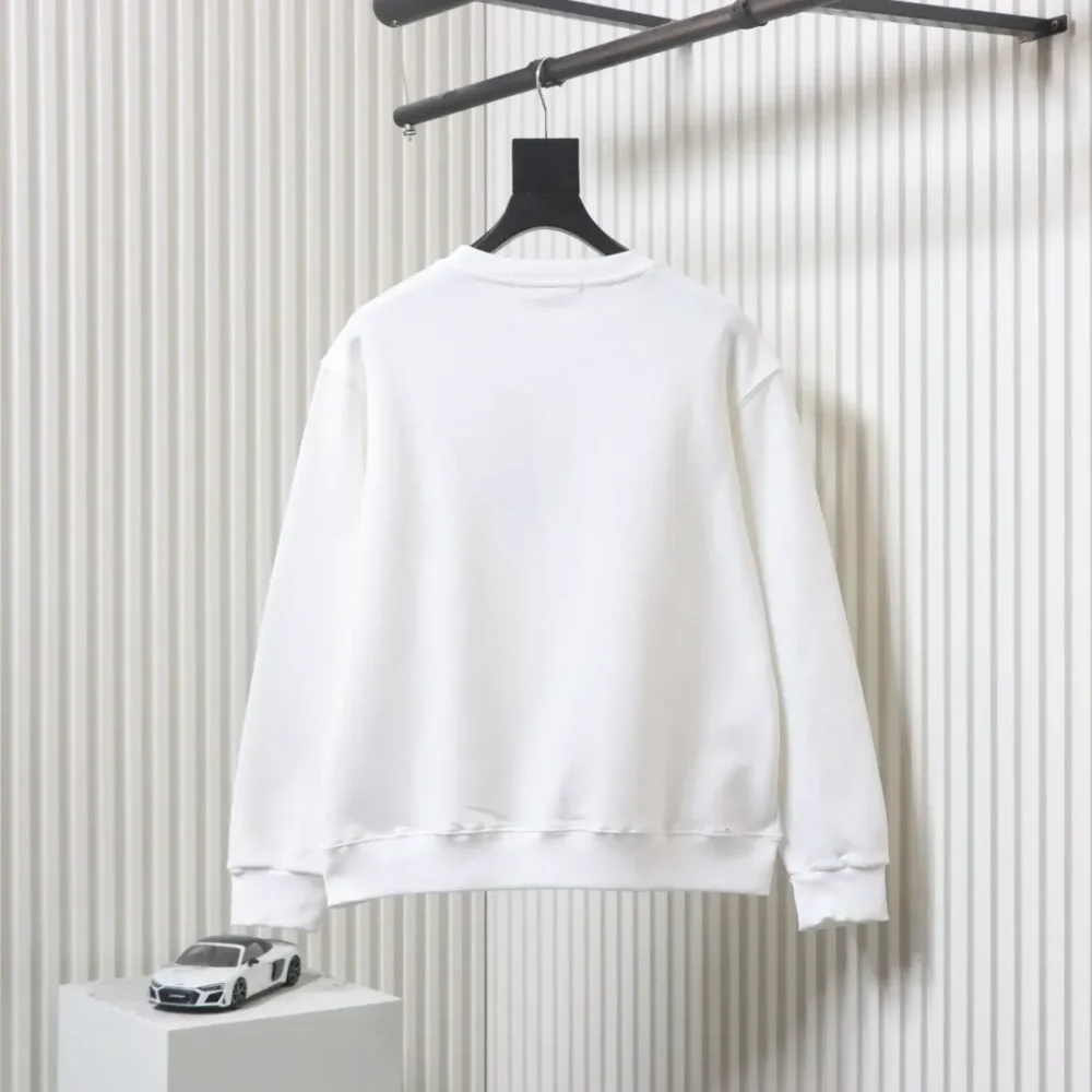 Sweatshirt mit Rundhalsausschnitt und Mosaik-Schriftzug – Bild 12