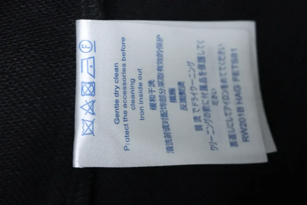 Sweatshirt mit Rundhalsausschnitt und handgemaltem Graffiti-Schriftzug-Logo XXL – Bild 13