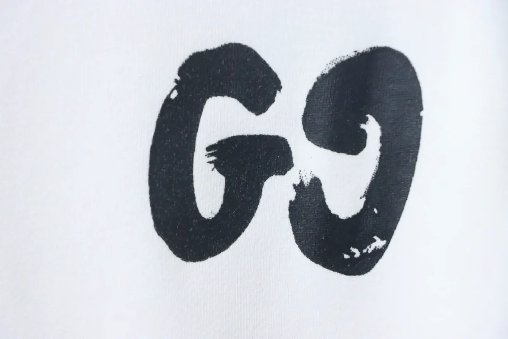 Sweatshirt mit Rundhalsausschnitt und handgemaltem Graffiti-Schriftzug-Logo XXL – Bild 15