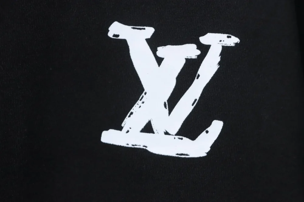 Sweatshirt mit Rundhalsausschnitt und handgemaltem Graffiti-Schriftzug-Logo XXL – Bild 7