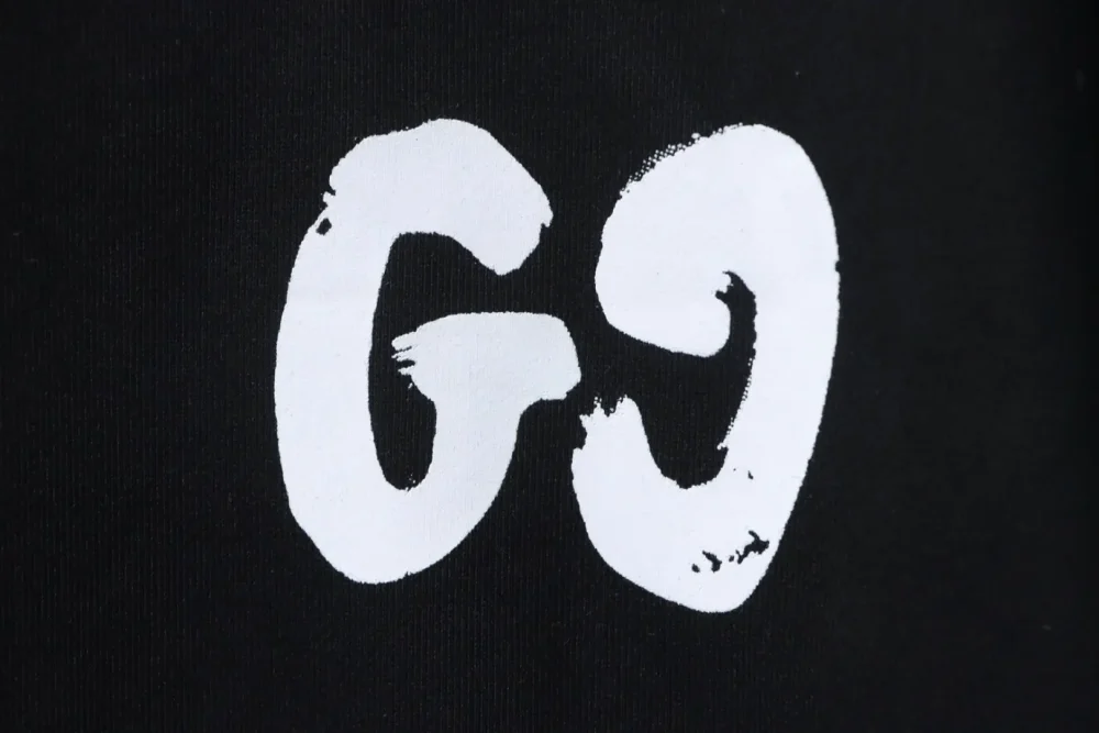 Sweatshirt mit Rundhalsausschnitt und handgemaltem Graffiti-Schriftzug-Logo XXL – Bild 7