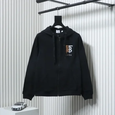 Sweatshirtjacke mit Reißverschluss und gesticktem Warhorse-Logo