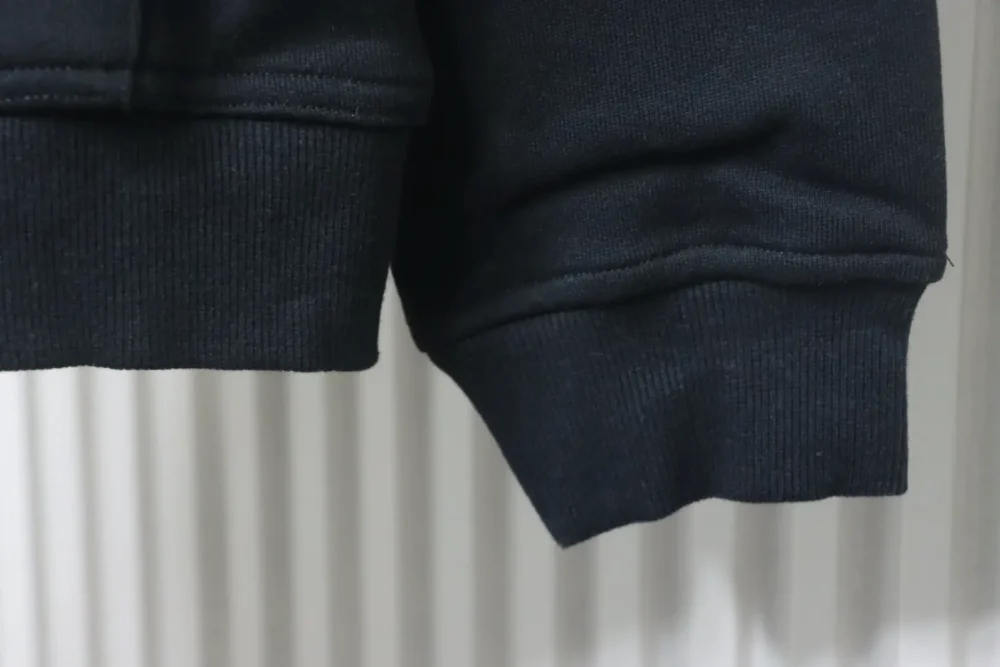 Sweatshirtjacke mit Reißverschluss und gesticktem Warhorse-Logo – Bild 6