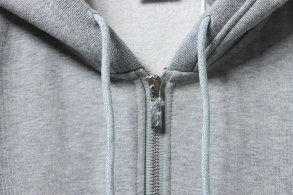 TB Classic Garngefärbte Kapuzenjacke mit Reißverschluss – Bild 4