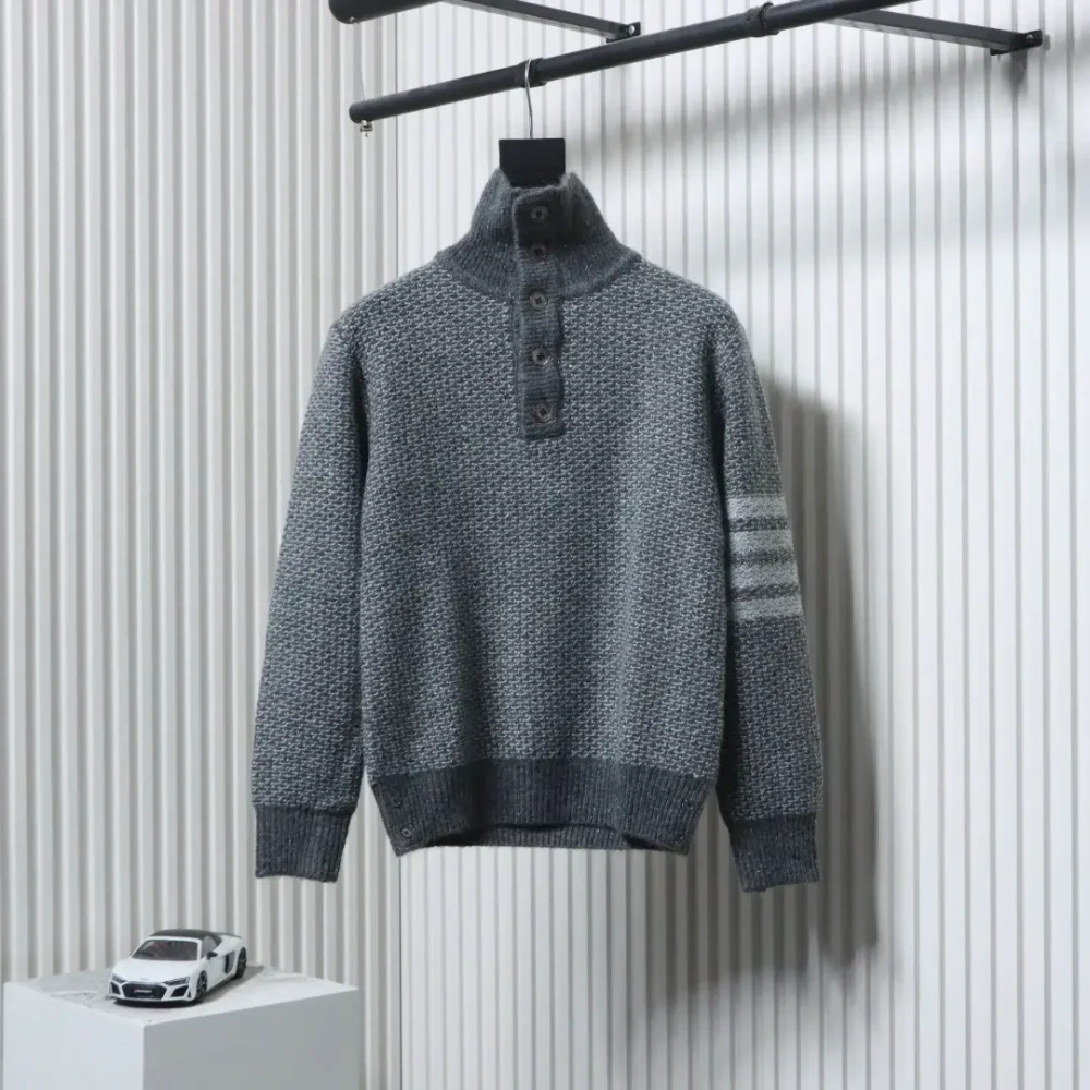 TB Strukturstrickpullover mit Revers – Bild 11