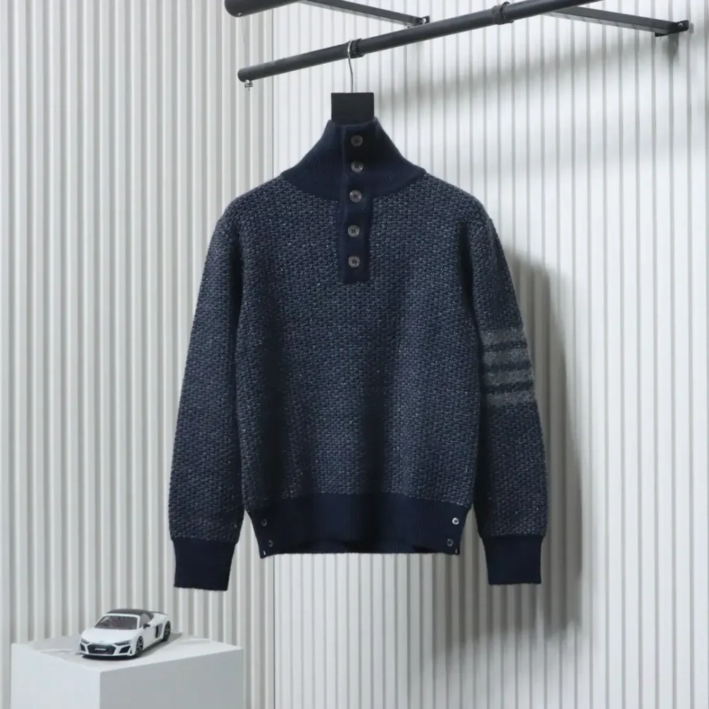 TB Strukturstrickpullover mit Revers