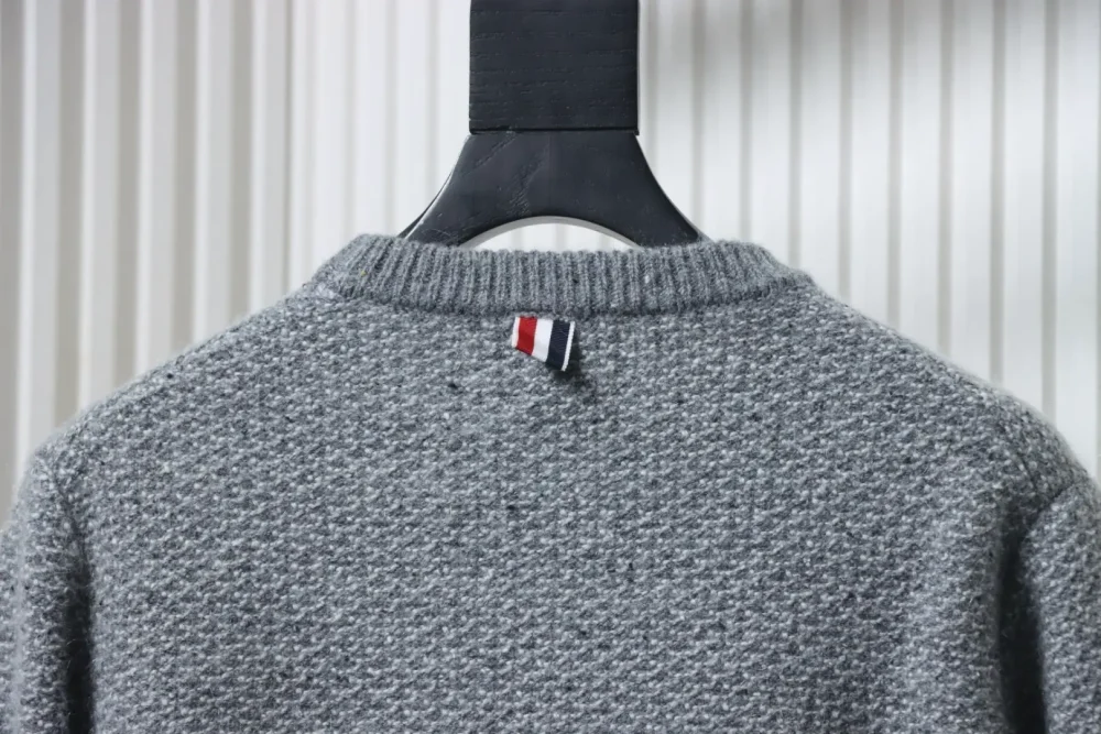TB Strukturstrickpullover mit Rundhalsausschnitt – Bild 4