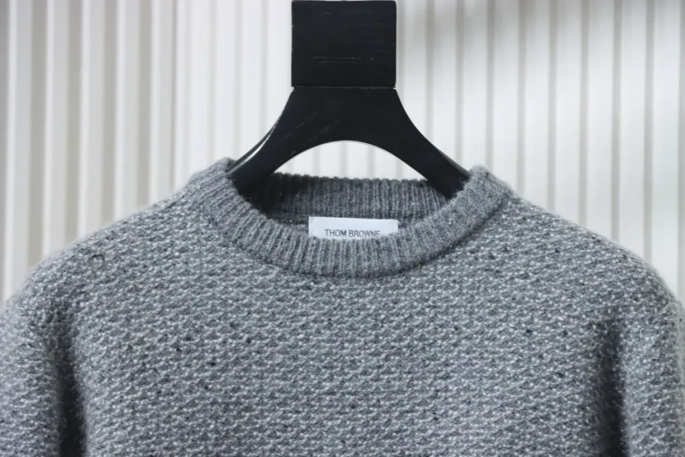 TB Strukturstrickpullover mit Rundhalsausschnitt – Bild 3