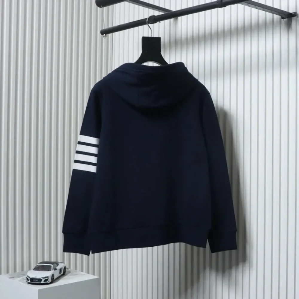TB Vier-Stab-Garngefärbtes Kapuzensweatshirt – Bild 13