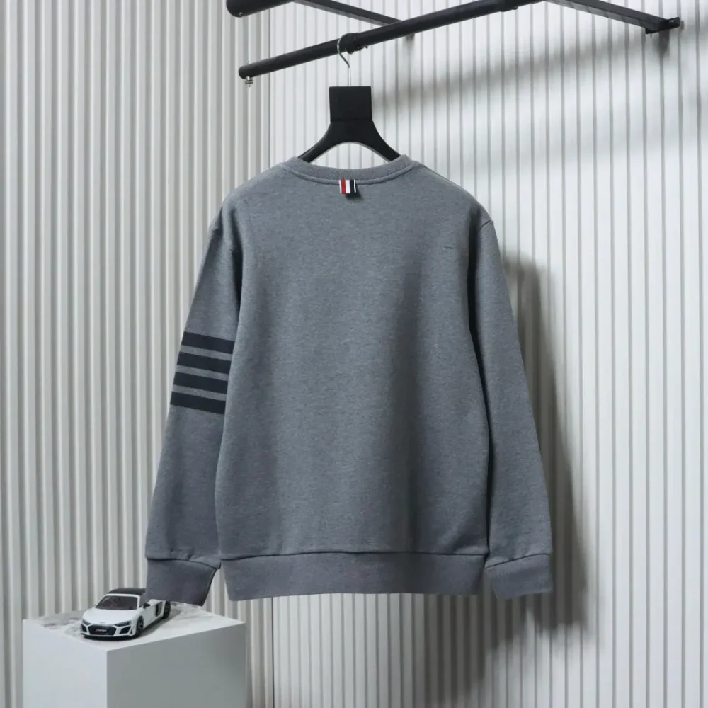 TB Vier-Stab-Sweatshirt mit Rundhalsausschnitt, garngefärbt – Bild 13
