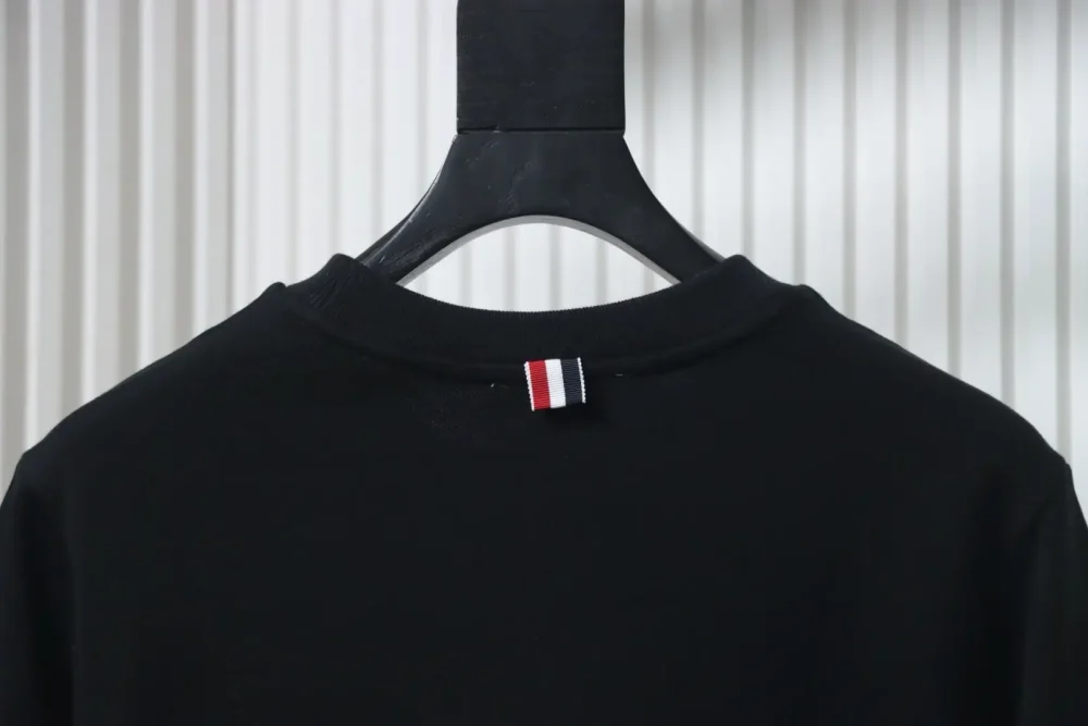 TB klassisches garngefärbtes Rundhals-Sweatshirt – Bild 3