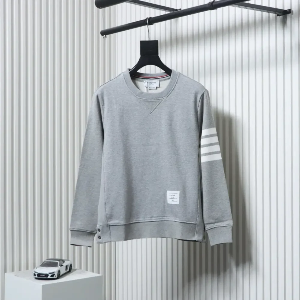 TB klassisches garngefärbtes Rundhals-Sweatshirt – Bild 12