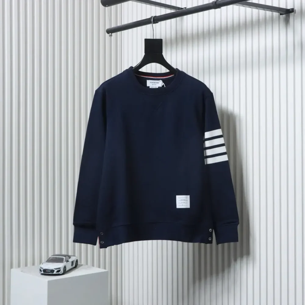 TB klassisches garngefärbtes Rundhals-Sweatshirt – Bild 14