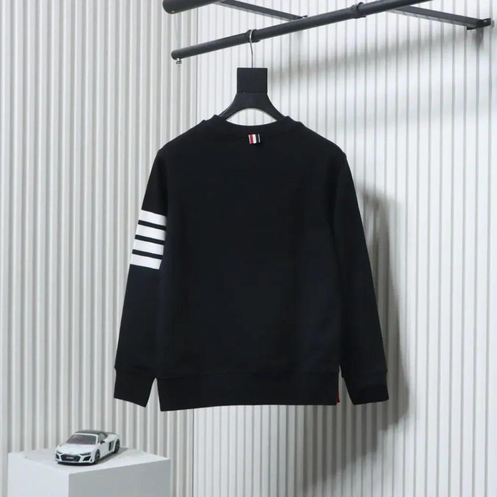 TB klassisches garngefärbtes Rundhals-Sweatshirt – Bild 2