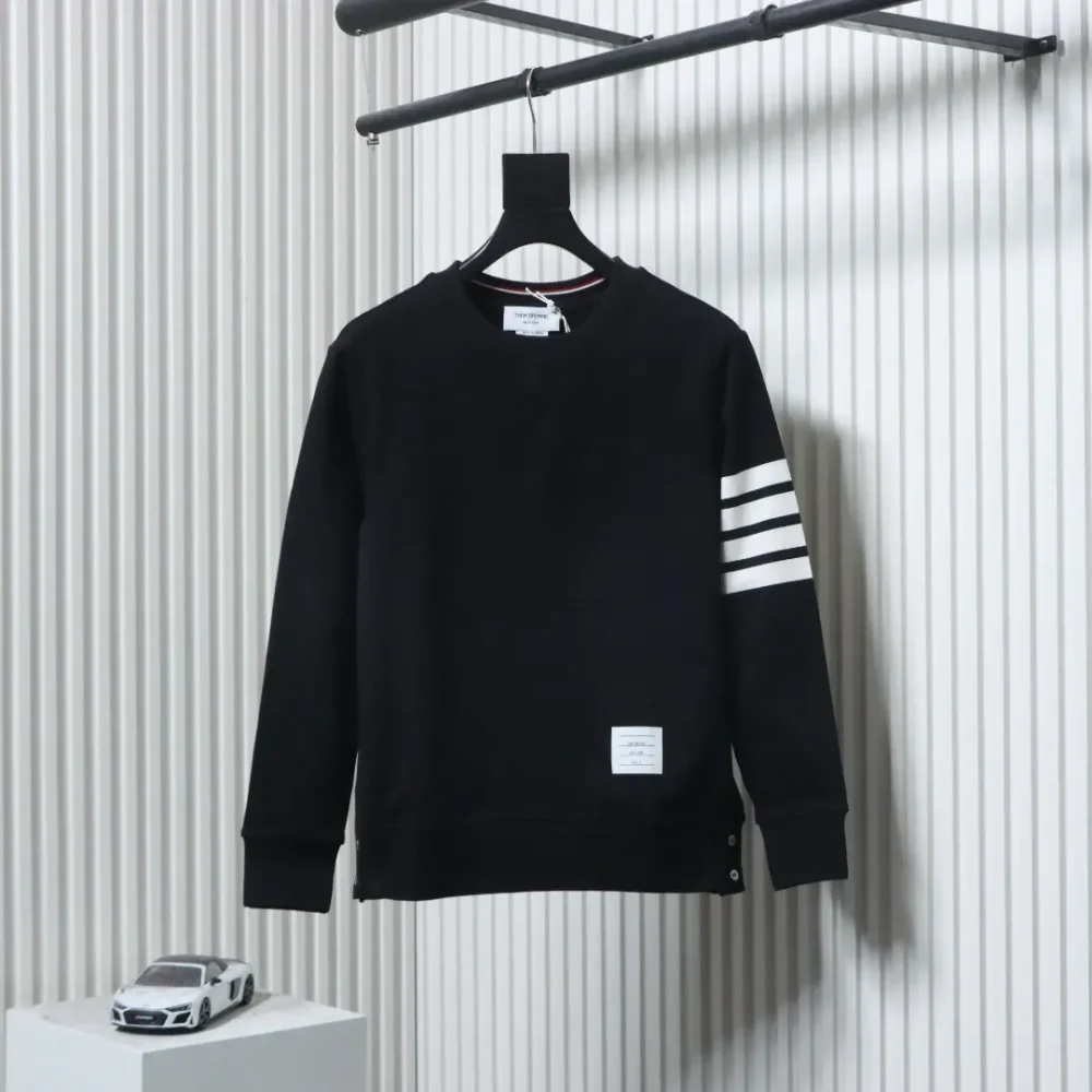 TB klassisches garngefärbtes Rundhals-Sweatshirt