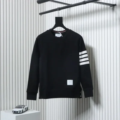 TB klassisches garngefärbtes Rundhals-Sweatshirt