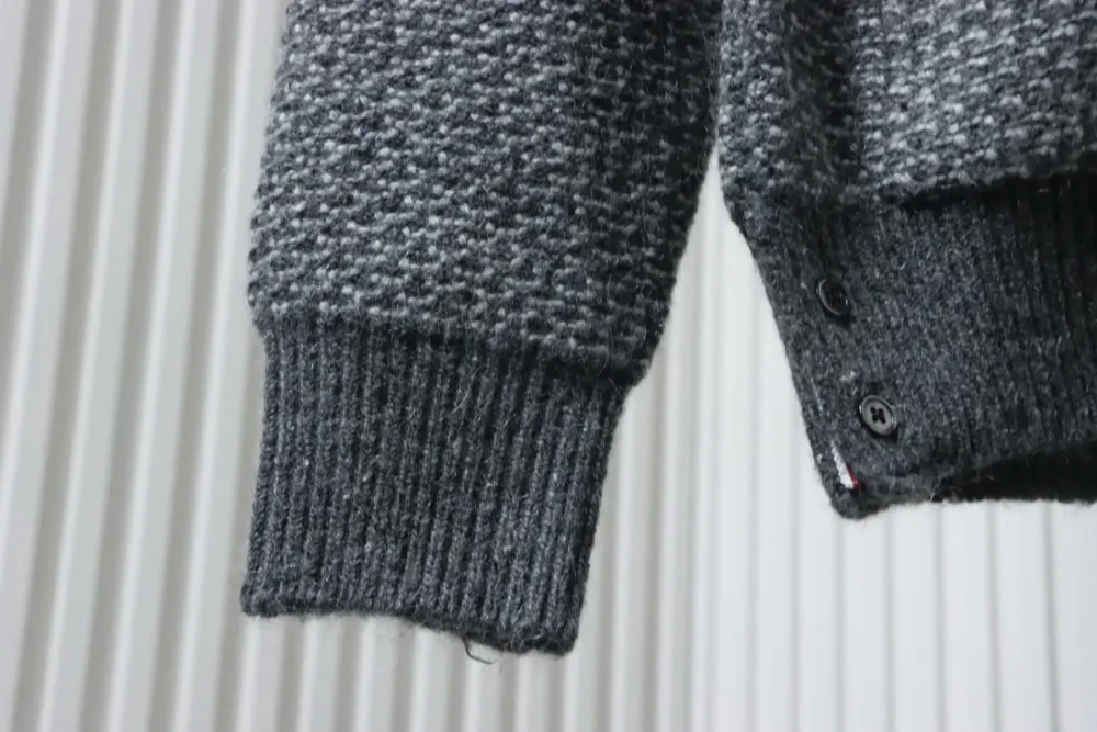 TB strukturierte Strickjacke – Bild 8