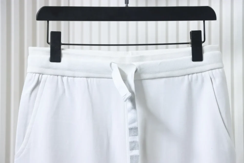Thom Browne Garngefärbte Hose mit vier Riegeln und Kordelzug – Bild 10