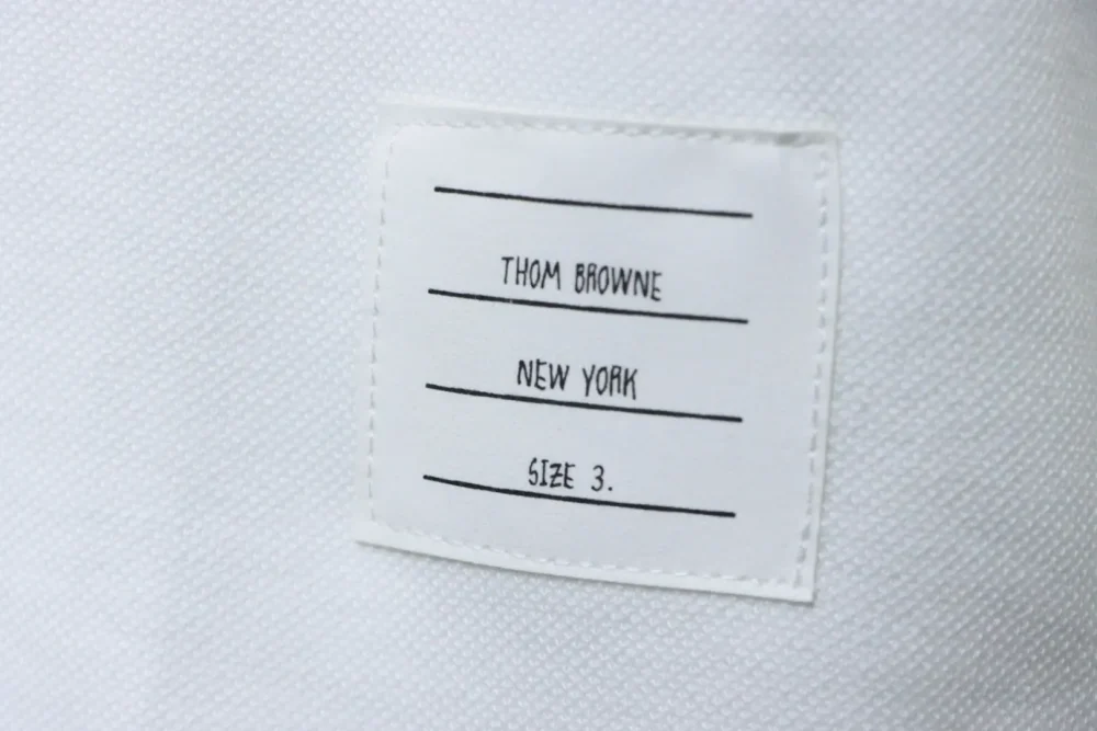 Thom Browne Langärmliges Poloshirt mit vier Revers – Bild 12