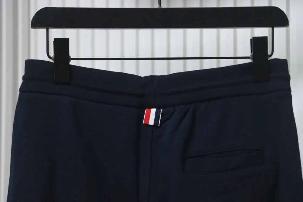 Thom Browne Neue garngefärbte Hose mit vertikalem Bein – Bild 5