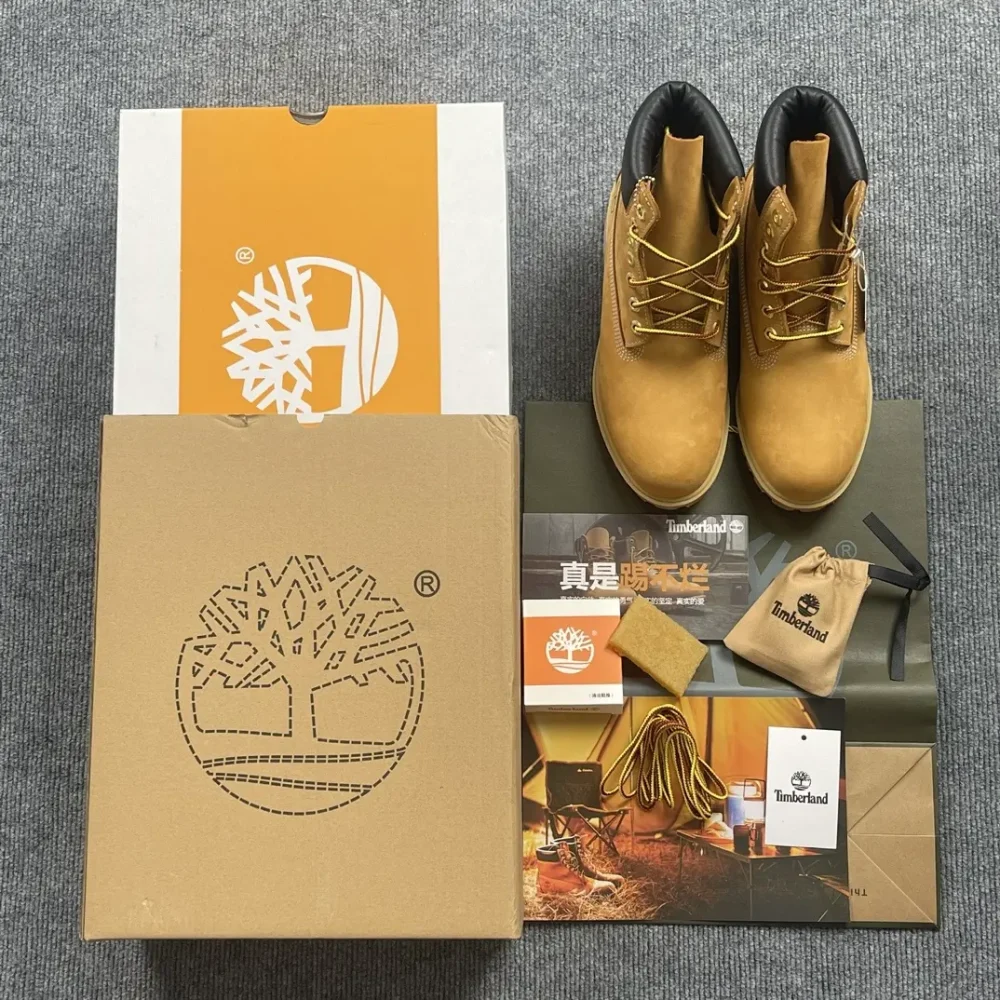 Timberland Kick-Up Classic Gelb High Top Schuhe – Bild 12