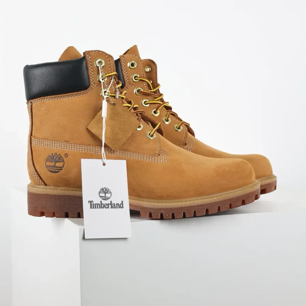 Timberland Kick-Up Classic Gelb High Top Schuhe – Bild 2