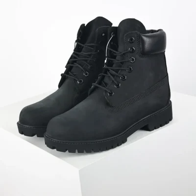 Timberland Kick-Up Classic High Top in Schwarz