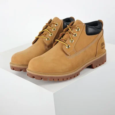 Timberland Kick-Up Gelbe Low-Top-Schuhe