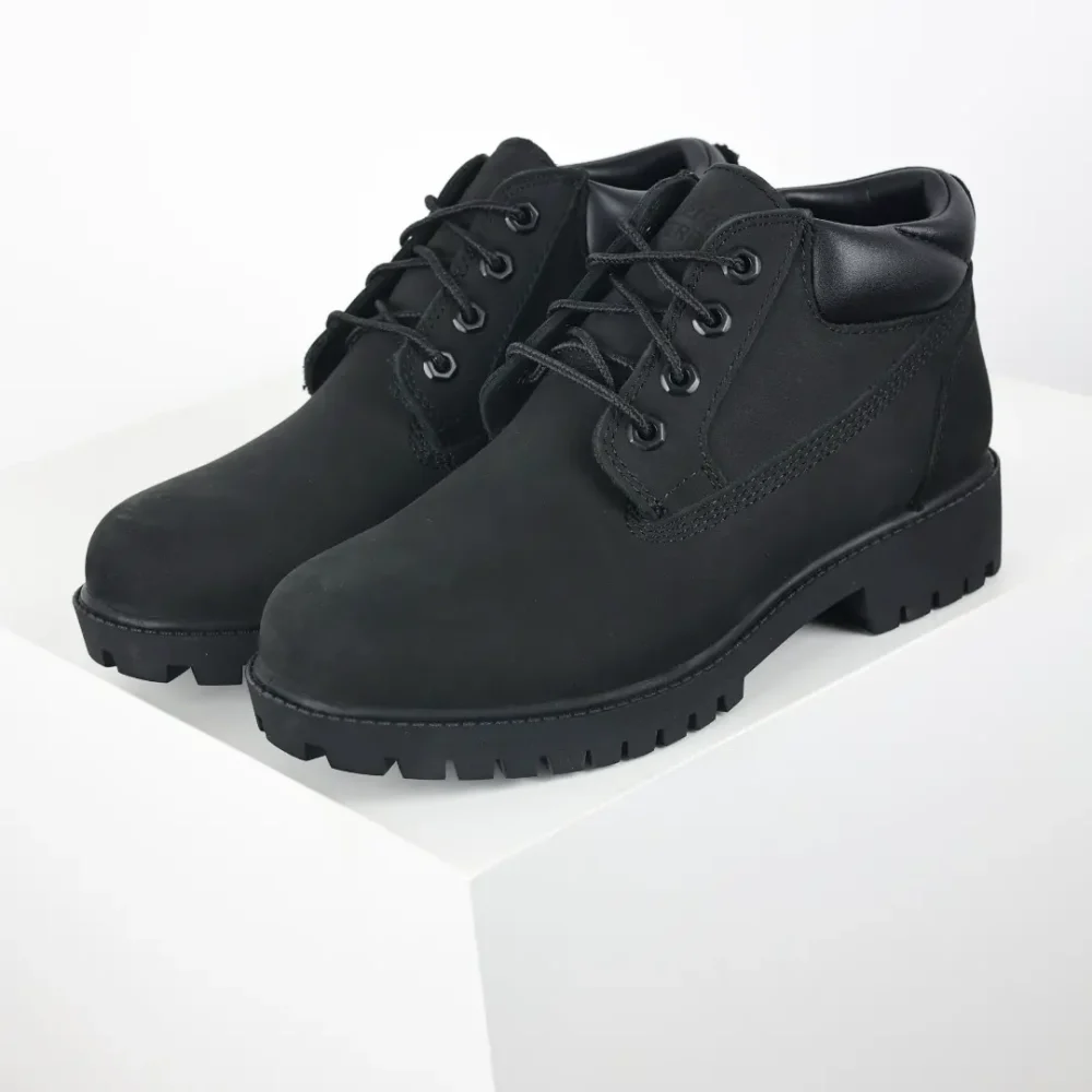 Timberland Kick-Up – Schwarze Low-Top-Schuhe