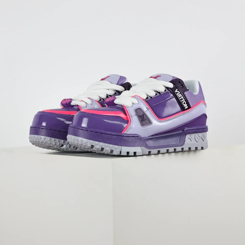 Trainer Maxi Lila Rosa Loafer Sneakers – Bild 3