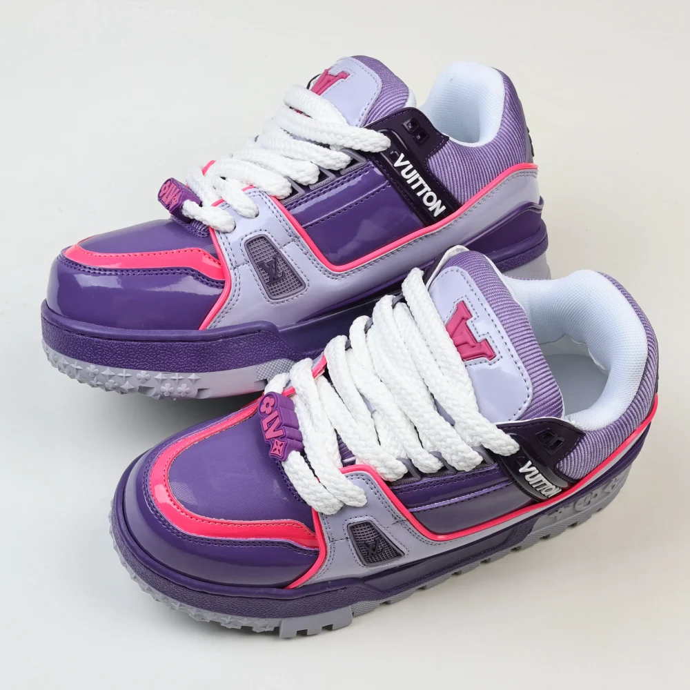 Trainer Maxi Lila Rosa Loafer Sneakers – Bild 7