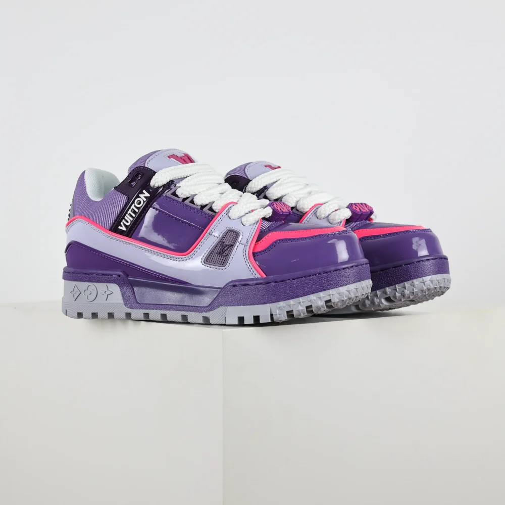Trainer Maxi Lila Rosa Loafer Sneakers – Bild 2